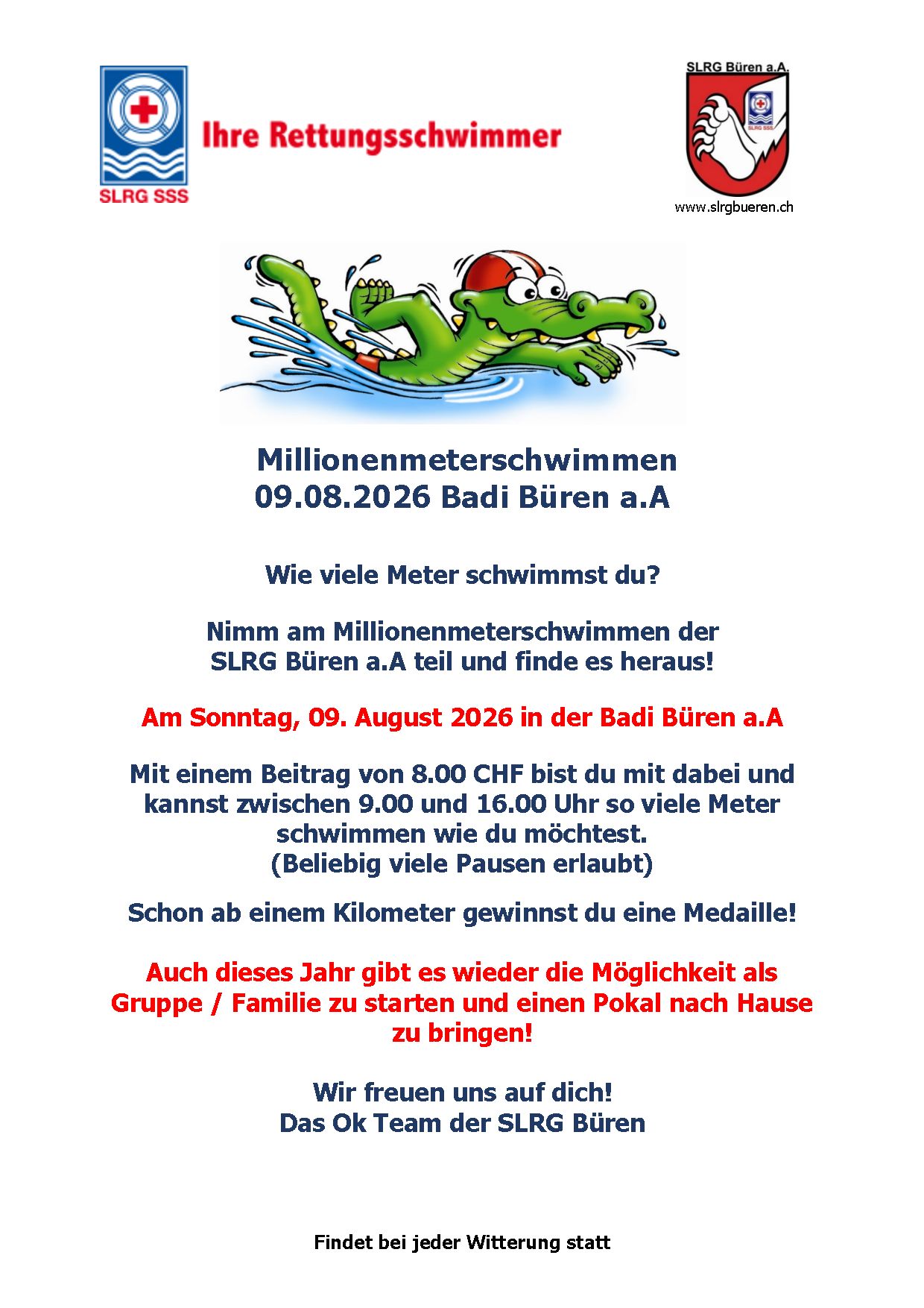 Millionenmeterschwimmen Millionenmeterschwimmen